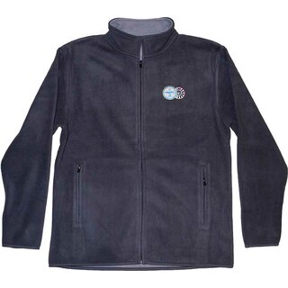 Fleecejacke mit Doppellogo L