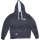 Fleece Kapuzenjacke mit Doppellogo