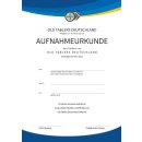 Aufnahmeurkunde