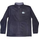 Fleecejacke mit Doppellogo